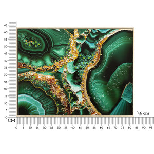 Stampa su Tela Marmo 12, Multicolore, Legno, 82x4x62 cm, Seven Design