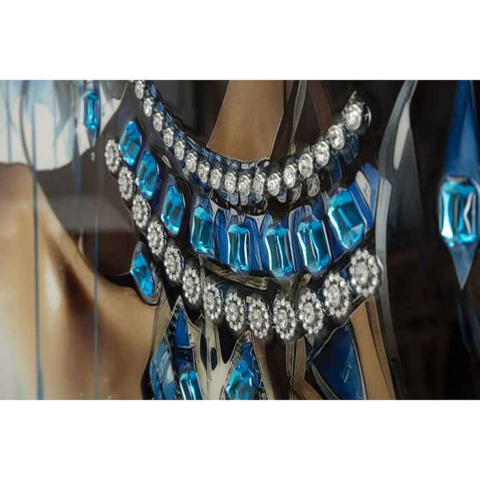 Stampa su Tela Africa 26, Multicolore, Legno, 82x4x82 cm, Seven Design