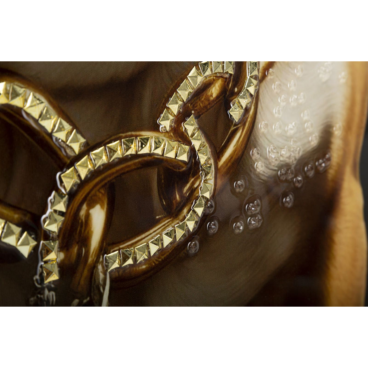 Stampa su Tela Cane 10, Multicolore, Legno, 62x4x82 cm, Seven Design