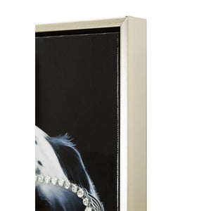 Stampa su Tela Dalmata, Multicolore, Legno, 53x3x73 cm, Seven Design