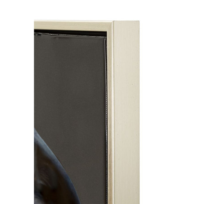 Stampa su Tela Gufo, Multicolore, Legno, 53x3x73 cm, Seven Design