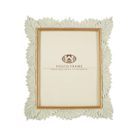 Portafoto Olistic 7, Beige, Poliresina, 28,5x3x34 cm, Seven Design