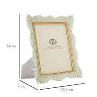 Portafoto Olistic 7, Beige, Poliresina, 28,5x3x34 cm, Seven Design