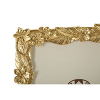 Portafoto Olistic 21, Oro, Poliresina, 26x2x30,7 cm, Seven Design