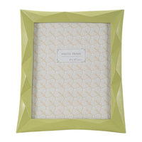 Portafoto Olistic 27, Verde, Poliresina, 26,8x2,5x31,5 cm, Seven Design