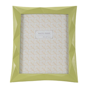 Portafoto Olistic 27, Verde, Poliresina, 26,8x2,5x31,5 cm, Seven Design