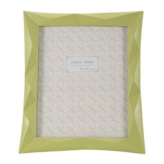 Portafoto Olistic 27, Verde, Poliresina, 26,8x2,5x31,5 cm, Seven Design