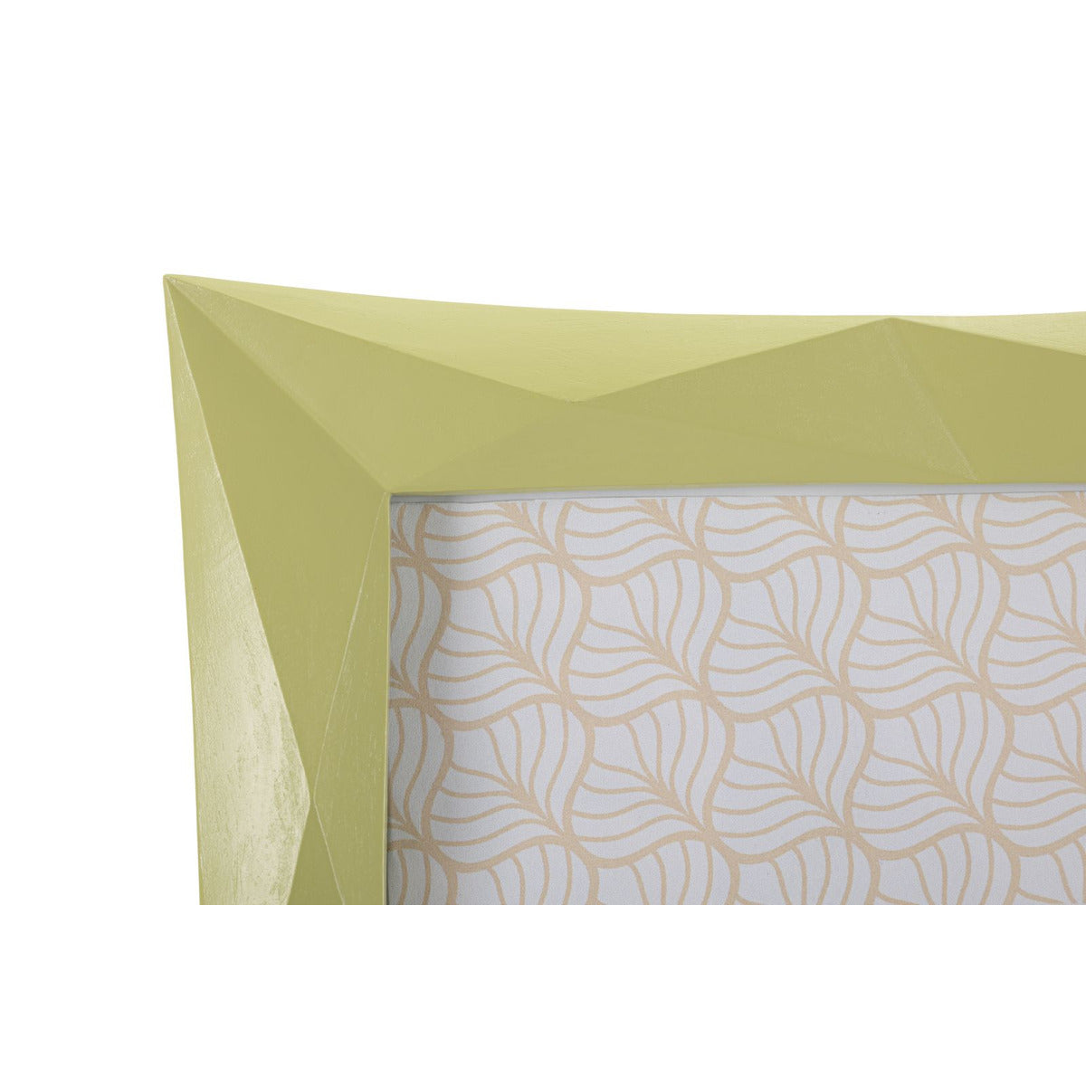 Portafoto Olistic 27, Verde, Poliresina, 26,8x2,5x31,5 cm, Seven Design