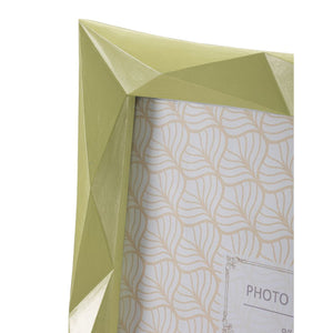 Portafoto Olistic 27, Verde, Poliresina, 26,8x2,5x31,5 cm, Seven Design