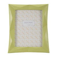 Portafoto Olistic 46, Verde, Poliresina, 21,5x2,5x25,8 cm, Seven Design