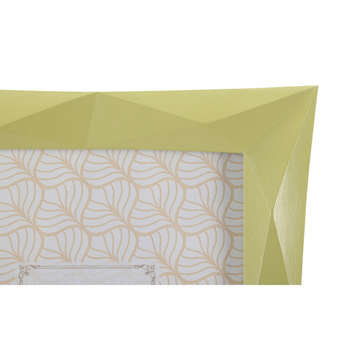 Portafoto Olistic 46, Verde, Poliresina, 21,5x2,5x25,8 cm, Seven Design