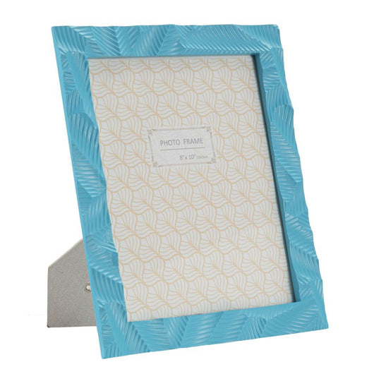 Portafoto Olistic 26, Blu, Poliresina, 25x2x30 cm, Seven Design