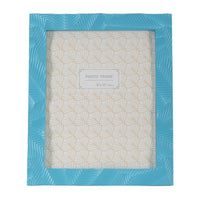 Portafoto Olistic 26, Blu, Poliresina, 25x2x30 cm, Seven Design