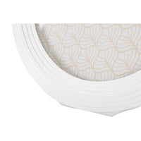 Portafoto Olistic 53, Bianco, Poliresina, 25x2x30 cm, Seven Design