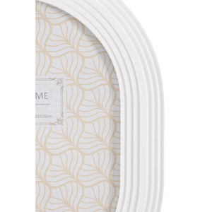 Portafoto Olistic 54, Bianco, Poliresina, 20x2x25 cm, Seven Design