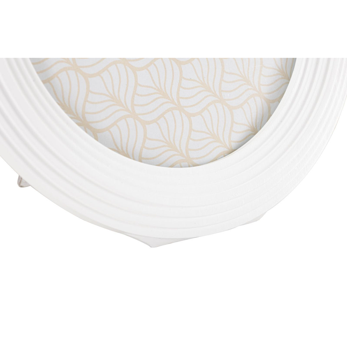 Portafoto Olistic 54, Bianco, Poliresina, 20x2x25 cm, Seven Design