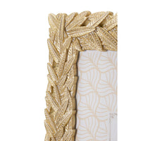 Portafoto Olistic 50, Oro, Poliresina, 21,8x1,8x27 cm, Seven Design