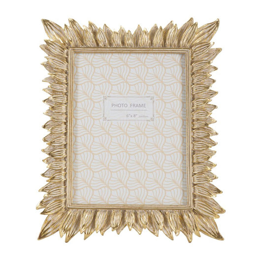 Portafoto Olistic 55, Oro, Poliresina, 23x1,8x28 cm, Seven Design