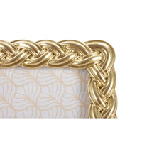 Portafoto Olistic 59, Oro, Poliresina, 19x2x24,5 cm, Seven Design