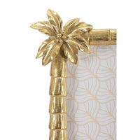 Portafoto Olistic 42, Oro, Poliresina, 30x2,8x26 cm, Seven Design