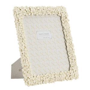 Portafoto Olistic 16, Beige, Poliresina, 26,5x2x31,5 cm, Seven Design