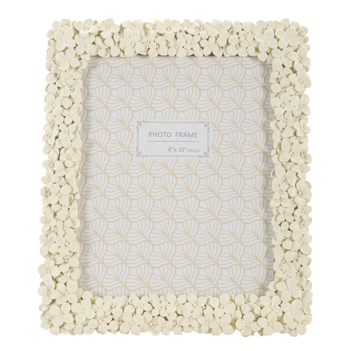 Portafoto Olistic 16, Beige, Poliresina, 26,5x2x31,5 cm, Seven Design