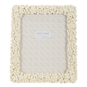 Portafoto Olistic 16, Beige, Poliresina, 26,5x2x31,5 cm, Seven Design