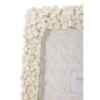 Portafoto Olistic 16, Beige, Poliresina, 26,5x2x31,5 cm, Seven Design