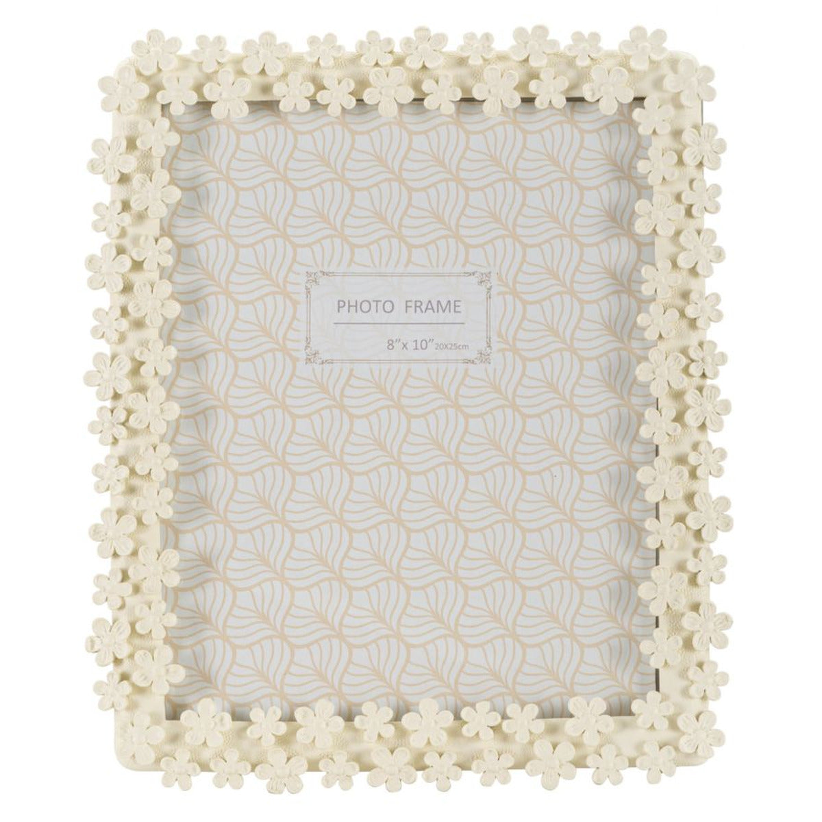 Portafoto Olistic 48, Beige, Poliresina, 25,5x2x30,5 cm, Seven Design