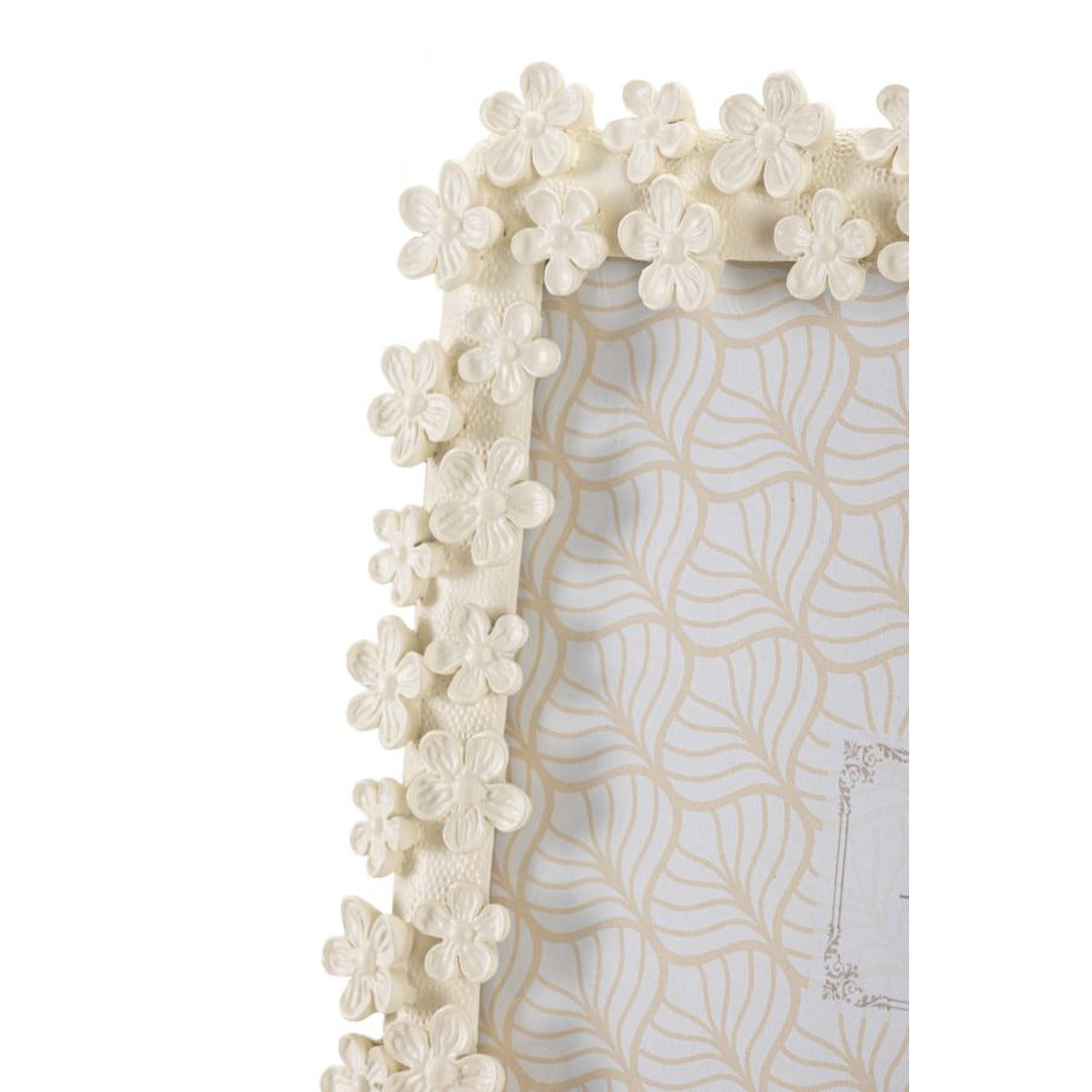 Portafoto Olistic 48, Beige, Poliresina, 25,5x2x30,5 cm, Seven Design