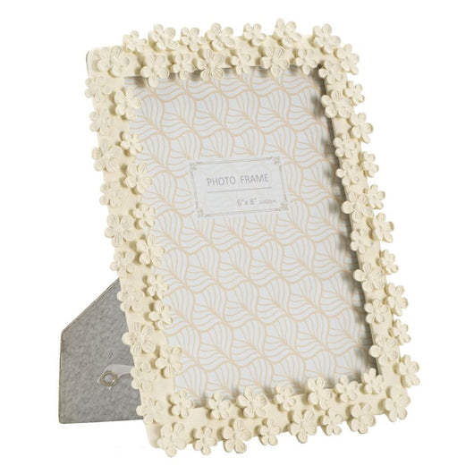 Portafoto Olistic 63, Beige, Poliresina, 20x2x25 cm, Seven Design