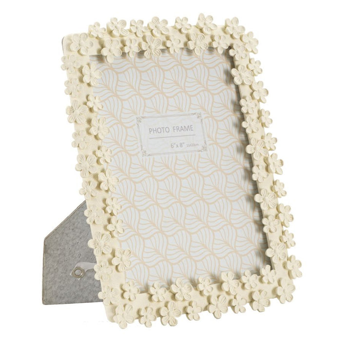 Portafoto Olistic 63, Beige, Poliresina, 20x2x25 cm, Seven Design