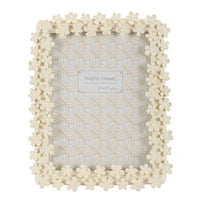 Portafoto Olistic 63, Beige, Poliresina, 20x2x25 cm, Seven Design