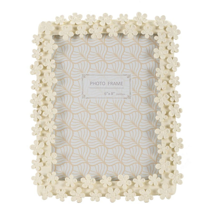 Portafoto Olistic 63, Beige, Poliresina, 20x2x25 cm, Seven Design