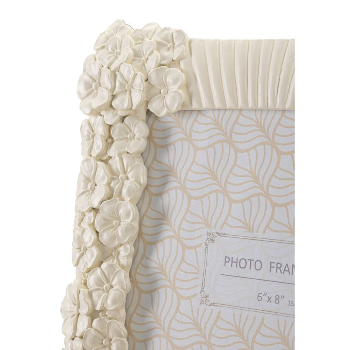 Portafoto Olistic 41, Beige, Poliresina, 22,8x2x28 cm, Seven Design