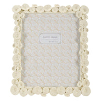 Portafoto Olistic 31, Beige, Poliresina, 25,8x2x31 cm, Seven Design