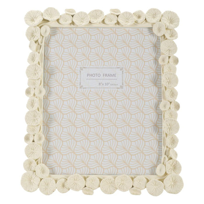 Portafoto Olistic 31, Beige, Poliresina, 25,8x2x31 cm, Seven Design