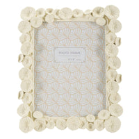 Portafoto Olistic 58, Beige, Poliresina, 20,8x2x25,9 cm, Seven Design