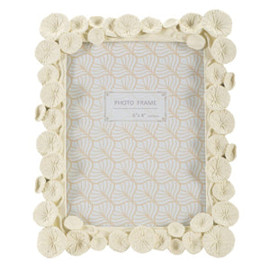 Portafoto Olistic 58, Beige, Poliresina, 20,8x2x25,9 cm, Seven Design