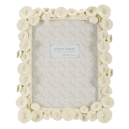 Portafoto Olistic 58, Beige, Poliresina, 20,8x2x25,9 cm, Seven Design