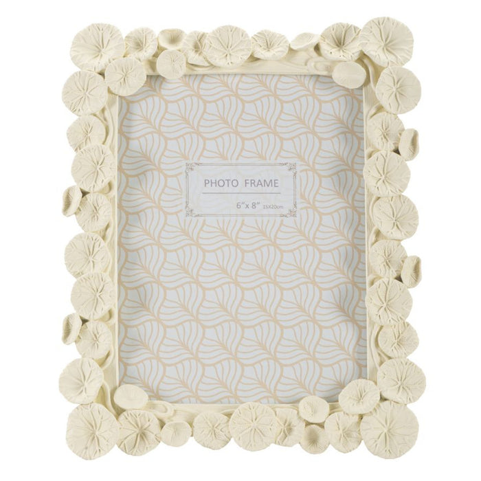 Portafoto Olistic 58, Beige, Poliresina, 20,8x2x25,9 cm, Seven Design