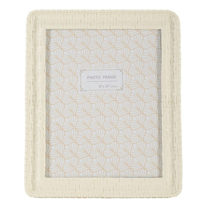 Portafoto Olistic 30, Beige, Poliresina, 26x2x31 cm, Seven Design