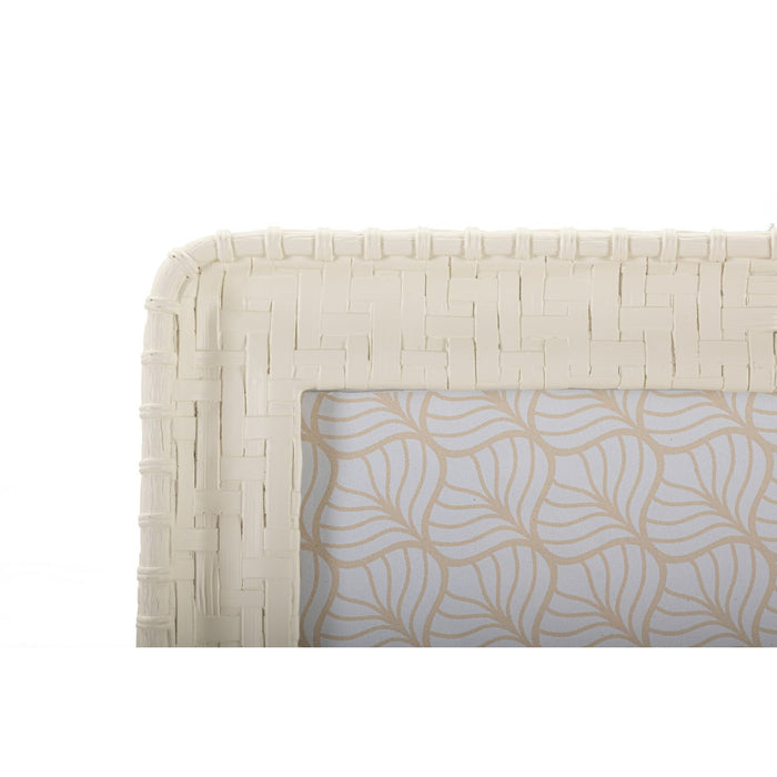 Portafoto Olistic 30, Beige, Poliresina, 26x2x31 cm, Seven Design