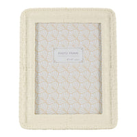 Portafoto Olistic 57, Beige, Poliresina, 20,5x2x25,5 cm, Seven Design