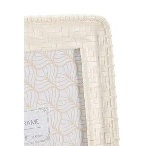 Portafoto Olistic 57, Beige, Poliresina, 20,5x2x25,5 cm, Seven Design