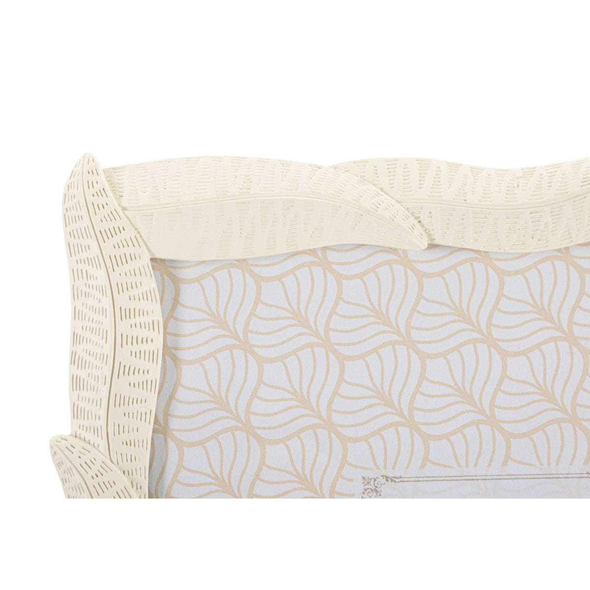 Portafoto Olistic 36, Beige, Poliresina, 25x2x30 cm, Seven Design