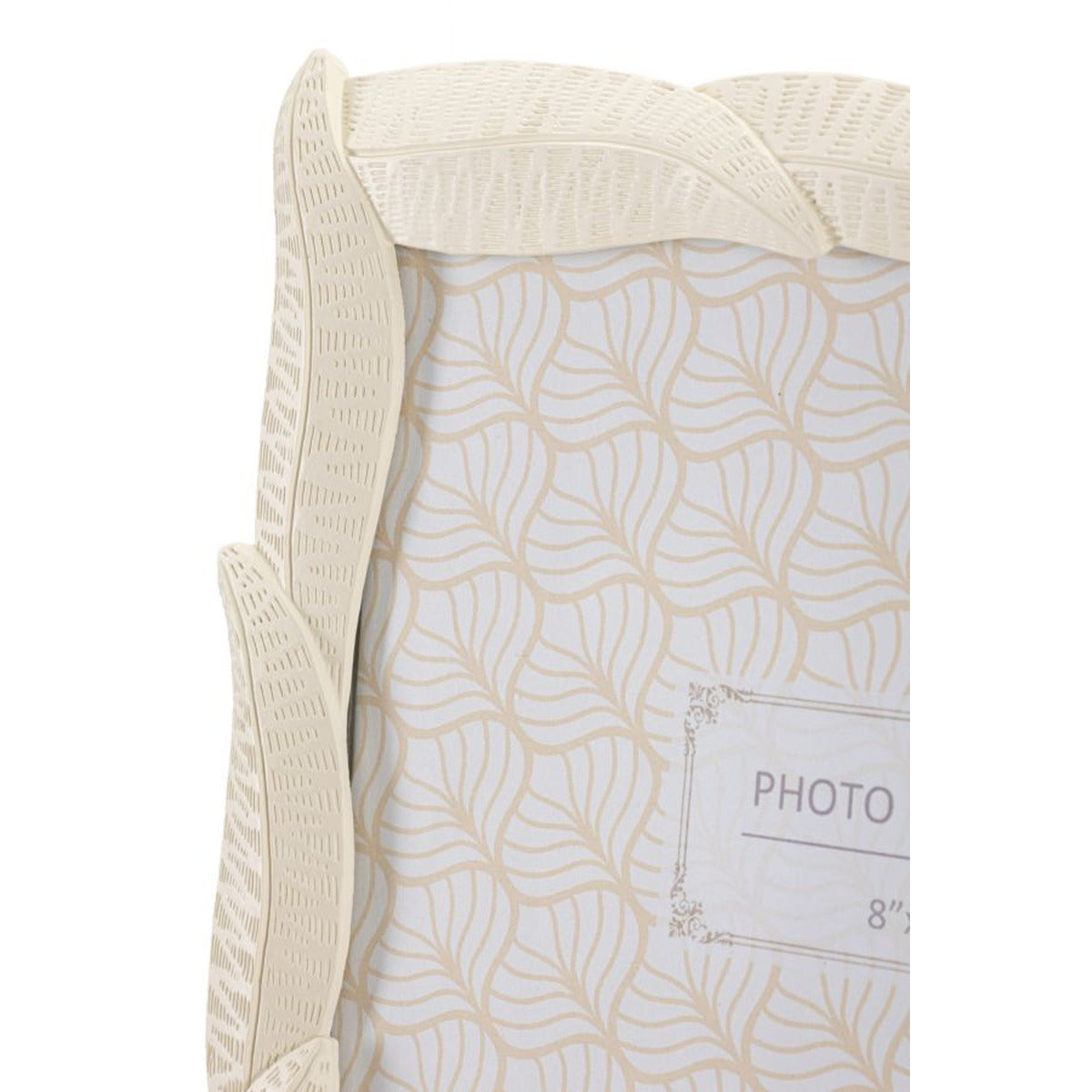 Portafoto Olistic 36, Beige, Poliresina, 25x2x30 cm, Seven Design