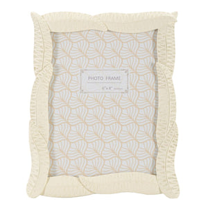 Portafoto Olistic 62, Beige, Poliresina, 19,8x2x24,8 cm, Seven Design