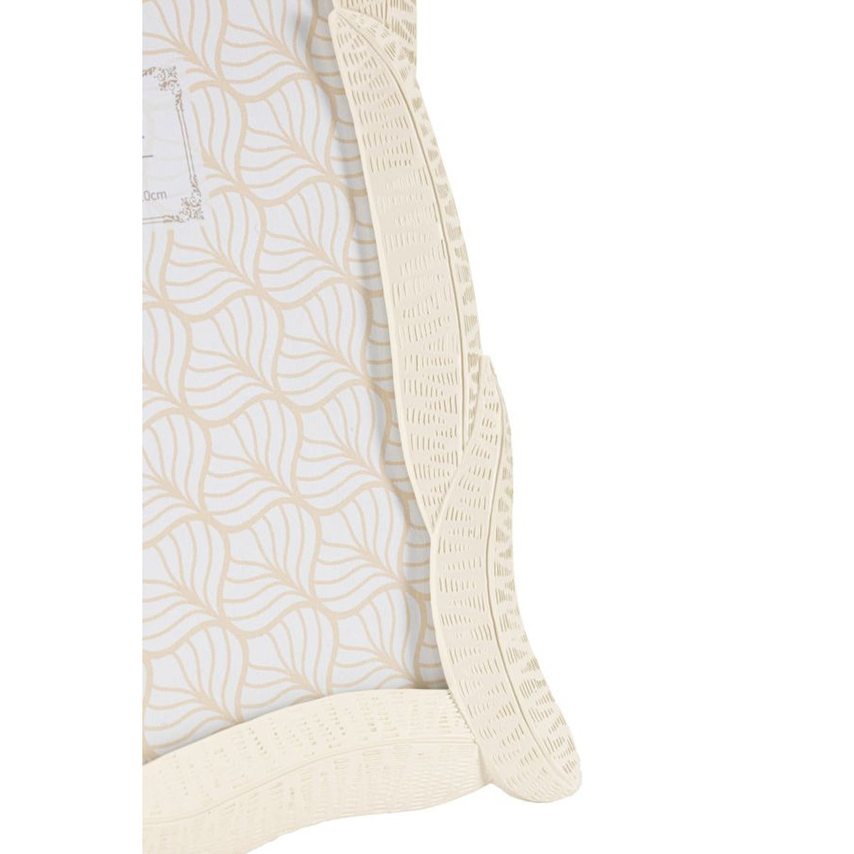 Portafoto Olistic 62, Beige, Poliresina, 19,8x2x24,8 cm, Seven Design