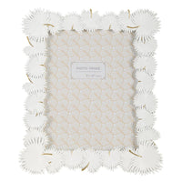 Portafoto Olistic 24, Bianco, Poliresina, 28,5x1,7x33 cm, Seven Design